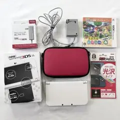 ニンテンドー3DS LL 本体 どうぶつの森 ゲームまとめ売り