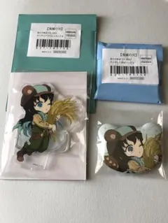 鬼滅の刃 実りの秋まつり 2025 くま缶バッジ ・アクリルスタンド 時透無一郎