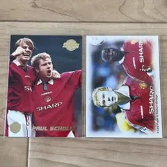 斯科爾斯 卡牌 足球 球星卡 貝克漢 曼聯