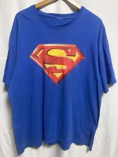 Superman スーパーマン Tシャツ ブルー