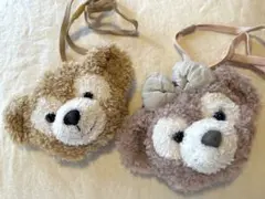 ダッフィー シェリーメイ ポーチ 2個セット