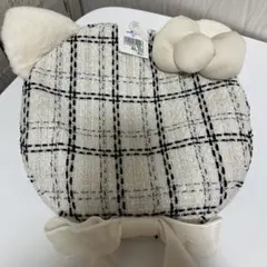 USJ 限定　キティーちゃん　ベレー帽　白　ハローキティ　ユニバ　キティ