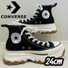 ✨厚底美品✨CONVERSE ALL STARトレックウェーブ HI 24cm