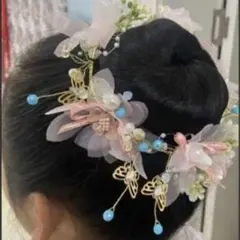 髪飾り 子供キッズ ヘアアクセサリー　花冠発表会　結婚式　誕生日