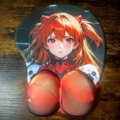 新世紀エヴァンゲリオン 惣流アスカラングレー 立体マウスパッド