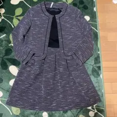 美品　コムサエンジェル　スーツ　ワンピース　ジャケット　１４０