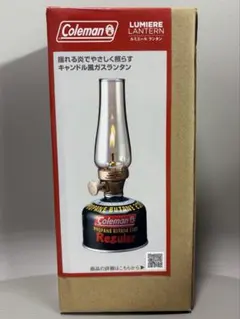 【新品・未使用】Coleman ルミエールランタン キャンドル風ガスランタンのサムネイル
