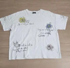 HARE オーバーサイズTシャツ 花柄