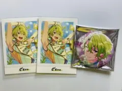 巴日和 缶バッジ カード