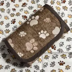 ◆訳あり◆ ハンドメイド ミニ長財布 肉球