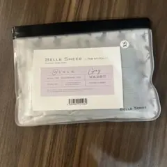 Belle Sheer Rib Stitch 着圧ソックス グレー XS