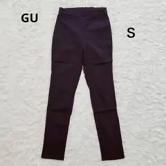 ジーユー GU スーパーストレッチレギンスパンツ Ｓ　ブラック