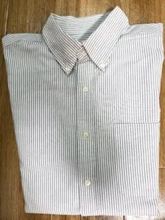 UNIQLO ストライプ 長袖シャツ XLサイズ
