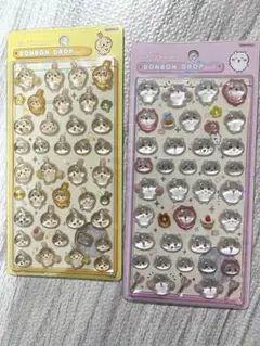 ちいかわ　ボンボンドロップシール　ウサギ　正規品　2点セット　立体　3D