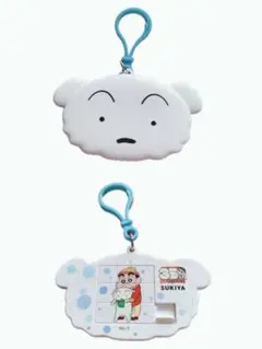 すき家 すきすきセット クレヨンしんちゃん パズルキーホルダー