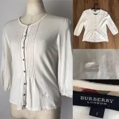 BURBERRY LONDONバーバリー 薄手ニット チュニック