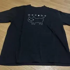 米津玄師 空想ねこちゃんT 黒　Lサイズ