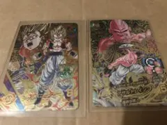 ドラゴンボールヒーローズ ゴジータ と 魔人ブウ:悪 アルティメットレア セット
