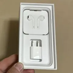 iPhone7付属品 純正品 有線ヘッドホン 電源アダプタ 他(箱はなし)
