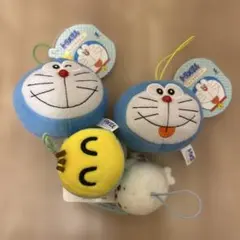 ★お値下げ★ドラえもん フェイスマスコット ぬいぐるみ 　他おまけ付