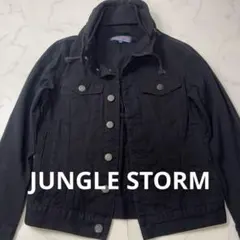 JUNGLE STORM ブラックジャケット Mサイズ