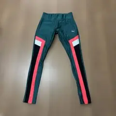 Puma カラーブロックタイツ Sサイズ