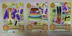 アイカツ 衣装カード 3枚セット
