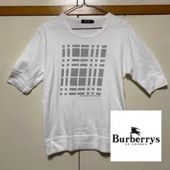 BURBERRY BLACK LABEL ドット柄 Tシャツ