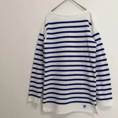 最終SALE‼️ ORCIVAL オーシバル バスクシャツ ロング丈 スリム