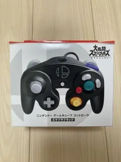 ゲームキューブコントローラー　スマブラブラック　Switch対応
