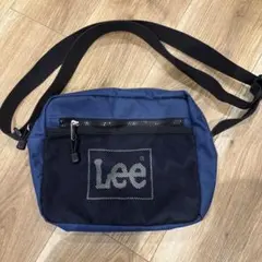 Lee ネイビー ショルダーバッグ