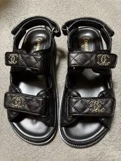 【新品未使用】CHANEL グレインドカーフスキン ブラックのサムネイル