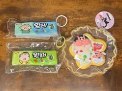 しんちゃん　スクイーズ　３点セット