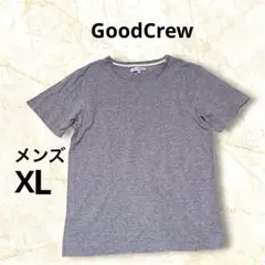 GoodCrew Tシャツ グレー XLサイズ 無地 メンズ マックハウスのサムネイル