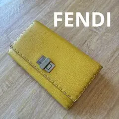 FENDI 長財布　セレリア　イエロー