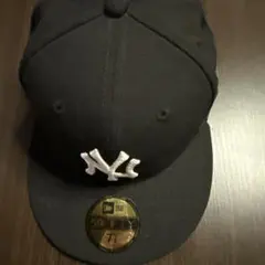 New Era 59FIFTY ブラックキャップ 7 3/8