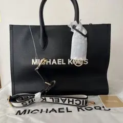 マイケルコース　トートバッグ ブラックのサムネイル