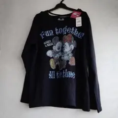 ひ*ぃ様 Disney ミッキー& ミニー 長袖Tシャツ LLサイズ