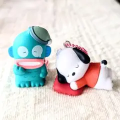 はぴだんぶい すやすやフィギュアチャーム ハンギョドン ポチャッコ