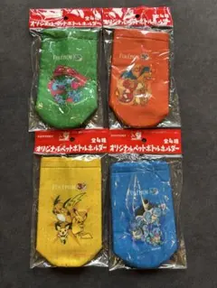 サントリー ポケモン 30周年 ペットボトルホルダー 4種コンプセット
