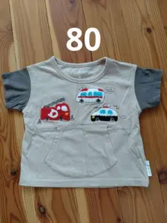 はたらく車 Tシャツ 80