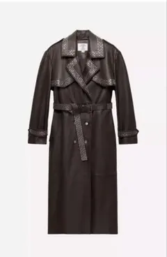 【希少】LUDOVICDESAINTSERNIN×ZARA レザートレンチコート