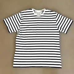 【EEL products】 Utili Tee ボーダー Tシャツ　Mサイズのサムネイル