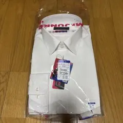 ホワイト 長袖ワイシャツ タグ付き