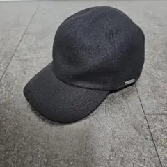 【追加値下】Wiggensメルトンマフ付 キャップ黒サイズ61