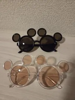 東京ディズニーランドミッキー耳サングラス 2個セット