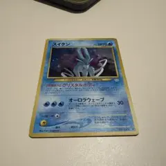 激レア美品　スイクン ★ 旧裏ポケモンカード　ホロ　キラ 激レア美品 スイクン ☆ 旧裏ポケモンカード ホロ キラ - メルカリ