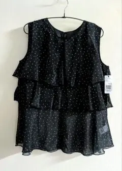 【＆.NOSTALGIA】シアードットティアードブラウス ※一部店舗のみ入荷