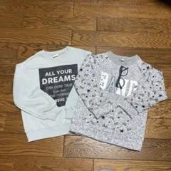 長袖トレーナー 2枚セット