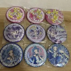 キミとアイドルプリキュア BIGホログラム缶バッジ キュアアイドル 3人セット